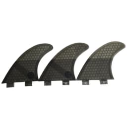 UPSURF FCS FINS M Honeycomb Fiber Surfboard Fins Double Tabs 1 Base Surf Fin High Porformance Surfing Fin Quilhas