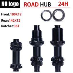 No Logo 180SL Road Hub Ultra Light 240g Central Locking Disc 24 Hole Ratchet 36T Straight Hub Gravel Bicycle For Shimano/SRAM