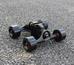 City run 5inch Skateboard truck wheels complete kit with 55*32mm wheels Double rocker skateboard Street Truck Wheels Parts