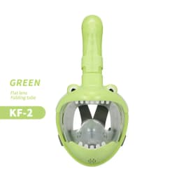 Kids Swimming Equipment Snokeling Support Goggles Full Face Diving Mask Swim and Snorkel 4~11 Years Children's Masks
