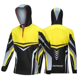 Fishing Hoodie Anti-UV Sunscreen Sun Protection Clothes Fishing Shirt Breathable Quick Dry Fishing Jersey Hooded Sportswear
