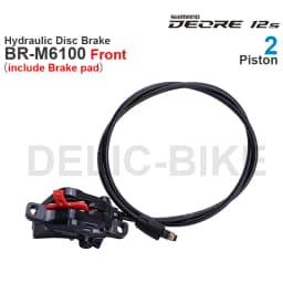 SHIMANO DEORE M6100 M6120 Hydraulic Disc Brake BL-M6100 Brake Lever BR-M6100 or M6120 Brake Caliper Parts