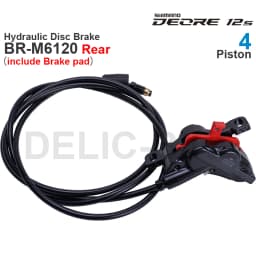 SHIMANO DEORE M6100 M6120 Hydraulic Disc Brake BL-M6100 Brake Lever BR-M6100 or M6120 Brake Caliper Parts