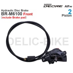 SHIMANO DEORE M6100 M6120 Hydraulic Disc Brake BL-M6100 Brake Lever BR-M6100 or M6120 Brake Caliper Parts