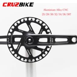 CRUZbike Children's Folding Bike Crankset Ultralight 127/140/150mm Hollow Tech Crank Aluminum Alloy Bicycle Parts Accessories
