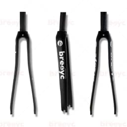 Bicycle Full Carbon Fiber Fork, 700C, 700C, Matte, Cycling Parts, Bike Fork, 420g