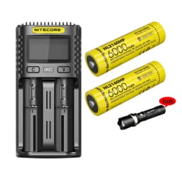 Dual-Slot Intelligent USB 3A Speedy Battery Charger with OLED Screen Display UMS2 Optional NL2160HP Battery for Electronics