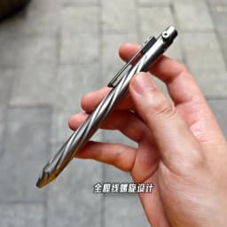 EDC Titanium Alloy Pen With Collection Writing Multi-functional Portable Outdoor EDC Tools