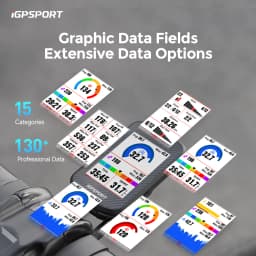 iGPSPORT BSC300T Touch-screen Bike Computer Global Colorful Map Wireless Cycling Computer Support E-bike