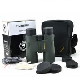 Visionking Long Range 10x42 Birdwatching Camping Binoculars BAK4 FMC Waterproof Powerful Telescope Prismaticos De Caza Binocular