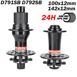 Novatec Bicycle Hubs D791SB D792SB 24 28 32 Hole Micro Spline MS XD For 12 Speed 26 27.5 29 Inch MTB Road Bike Rear Wheel Hubs
