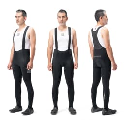 ROCKBROS Cycling Bib Pants Breathable Long Pants Road Bike Pants Bib Tights 3D Cushion Padded Shock Absorption Bicycle Pants
