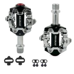 GINEYEA Bicycle Clipless Pedals, MTB Bike Road Bike Seal Bearing Pedals Compatible with SPD