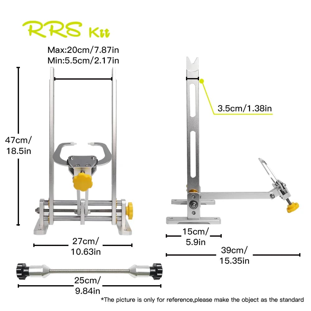 Rrstit Bicycle Wheel Truning Stand Rims Correction Stand Bicycle Calibration Stand MTB Road Bike Wheel Repairing Tools