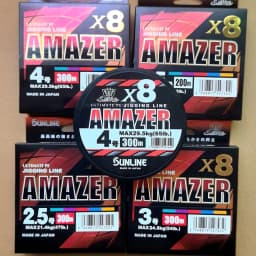 SUNLINE AMAZER ULTIMATE X8 PE LINE JIGGING LINE JAPAN FISHING LINE 200M 300M