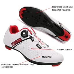 Men Cycling Shoes Road Cycling Sports Shoes Women MTB Racing Competition Self-Locking Cycling Shoes Spd Cleats Cycling Shoes