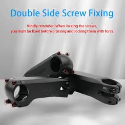 RIRO Bike Stem Internal Cable Hidden Bicycle Stem 28.6-31.8mm Aluminum Aolly Forging/CNC Handle with Spacer Road Handlebar Stem