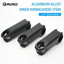 RIRO Bike Stem Internal Cable Hidden Bicycle Stem 28.6-31.8mm Aluminum Aolly Forging/CNC Handle with Spacer Road Handlebar Stem