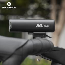 ROCKBROS Front Light Ultralight 1200LM High Bright Lamp Waterproof Aluminum Alloy Head Light Type-C Charging Bike Accessories
