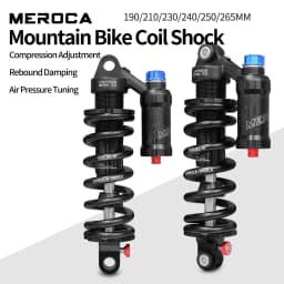 MEROCA RCT2 Mountain Bike Bicycle MTB Downhill DH Rear Shock 190mm 210mm 230mm 550 Lbs New Model Type