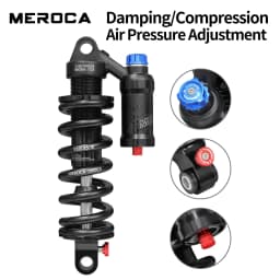 MEROCA RCT2 Mountain Bike Bicycle MTB Downhill DH Rear Shock 190mm 210mm 230mm 550 Lbs New Model Type