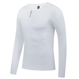YKYWBIKE Men's Cycling Base Layers Thermal Fleece Bicycle Undershirt Long Sleeve Road Bike Vest MTB Clothing