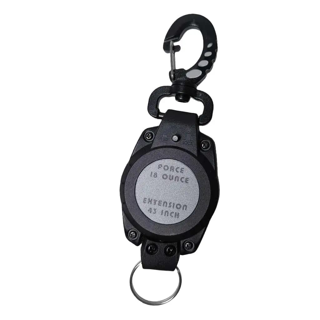 Scuba Diving Retractor Gear Clip Locking Tethers Diving Gauges Flashlights Cameras Retractable Keeper