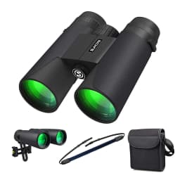 Suncore 10×42 Durable High-Quality Binoculars for Adults, Suitable for Birdwatching, Travel, Hunting, and Camping