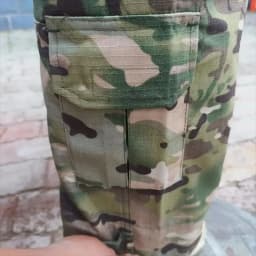 Multicam Tactical Pants +Pads Men Combat Trousers Work Camo Hunting Clothes Multi-pocket Breathable Wear-resisting Cargo Pants