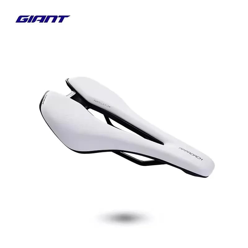 Giant Approach White Saddle Comfort Seat Soft GEL SELLE Road MTB Bike Bicycle Cushion Mat Ultralight Fits UNICLIP Interface