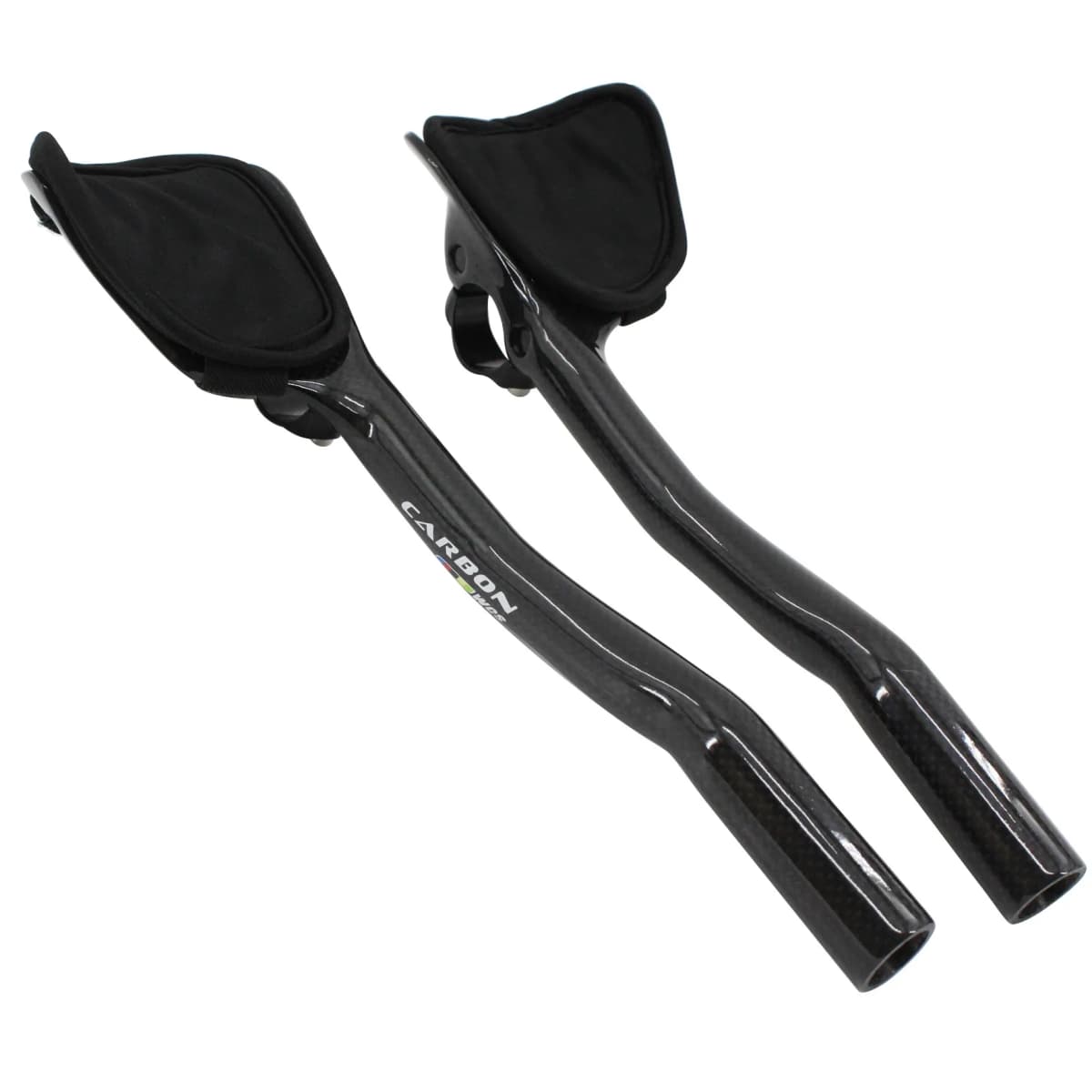 3K Full Carbon Fiber Road Bicycle Handlebar Highway Rest Put Handlebar Aero Carbon TT Bike Handle Bars Trial TT Bar