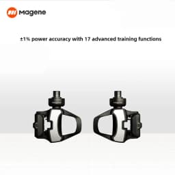 Magene P715 Pedal-Based Cycling Power Meter Dual-sided Bike Pedals ±1% Power Accuracy Bluetooth ANT+ Optimized for KEO&SPD-SL