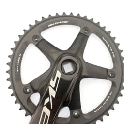 SKEACE Bicycle Crankset 144BCD Mountain Bike Square Hole Crank Aluminum Alloy Single Speed Crank Chainwheel 165mm 48T Crank Set