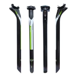 Bicycle Carbon Seat post Setback 25mm MTB/Road Seatpost 27.2/30.8/31.6mm length 350/400mm Bicycle SeatPost Parts Carbon Canoe