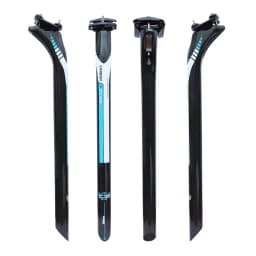 Bicycle Carbon Seat post Setback 25mm MTB/Road Seatpost 27.2/30.8/31.6mm length 350/400mm Bicycle SeatPost Parts Carbon Canoe