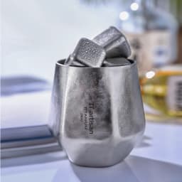 Tiartisan Pure Titanium Double Layer Beer Cup 240ml Hexagonal Coffee Mug Outdoor Backpack Ultralight Portable Tea Drinking Cup