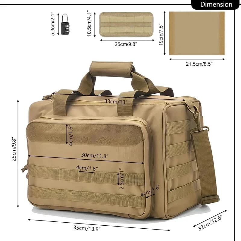 Outdoor Tactical Multi-Functional Storage Bag Large Capacity Handbag Sports Single-Shoulder Tactical Backpack