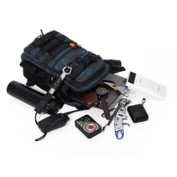 Professional Fishing Tackle Backpack Multi-Functional Waterproof Storage Bag Convertible Crossbody Chest Pack for Angling