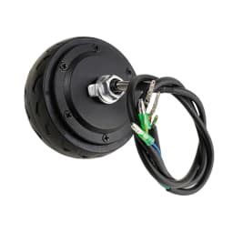 For Warehouse Black Brushless Motor Reliable Hub Motor For Commuting Scooter Motor Motor Weight 1.6 Kg Hall Sensor