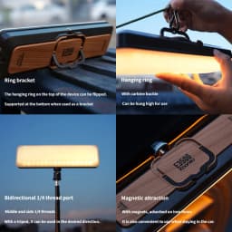 20000mAh Outdoor Camping Light Ultra Long Endurance High Brightness LED Tent Light Hanging Intelligent Camping Light No Bracket