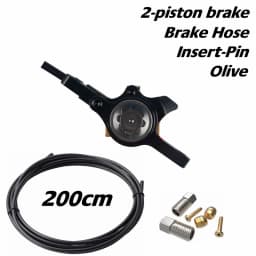 ZRACE M1 X2 / X4 MTB Hydraulic Brake,Full CNC Lightweight, MTB Oil Pressure Disc Brake Set, Front and Rear MTB Brake