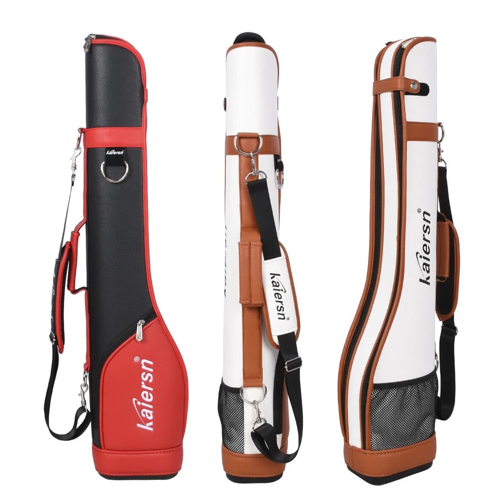 Waterproof Microfiber Leather Durable Multipurpose Sports Golf Club Bag,Portable Lightweight Park Golf Gun Bag, Golf Supplies