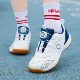 Men's Table Tennis Shoes, Women's Badminton Shoes, Student Fashion Sports Shoes, Using the Boa System, Lightweight Non-Slip Indoor Court Training Shoes, Tennis Running Shoes (Sizes 31-40)