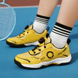Men's Table Tennis Shoes, Women's Badminton Shoes, Student Fashion Sports Shoes, Using the Boa System, Lightweight Non-Slip Indoor Court Training Shoes, Tennis Running Shoes (Sizes 31-40)