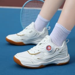 Men's Table Tennis Shoes, Women's Badminton Shoes, Student Fashion Sports Shoes, Using the Boa System, Lightweight Non-Slip Indoor Court Training Shoes, Tennis Running Shoes (Sizes 31-40)