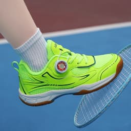 Men's Table Tennis Shoes, Women's Badminton Shoes, Student Fashion Sports Shoes, Using the Boa System, Lightweight Non-Slip Indoor Court Training Shoes, Tennis Running Shoes (Sizes 31-40)