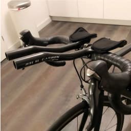 TT Aero Bars Carbon Bicycle Handlebar Arm Rest Bar TT Handlebar Triathlon Extender Clip On Aerobar 31.8mm for Road Bike Cycling