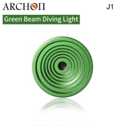 ARCHON J1 Scuba Diving Communication Light Green Light Underwater Signal Torch for Dive Coaching Ship Schdule