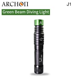 ARCHON J1 Scuba Diving Communication Light Green Light Underwater Signal Torch for Dive Coaching Ship Schdule