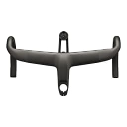 Road Bike Bent Handlebar Full Carbon 360-440mm -10° Integrated Cockpit Bars 28.6mm Racing Speed Internal Wiring Reduce Drop Bar